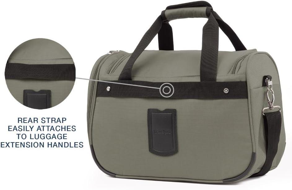 imageTravelpro Maxlite 5 Softside Lightweight Underseat CarryOn Travel Tote Overnight Weekender BagSlate Green