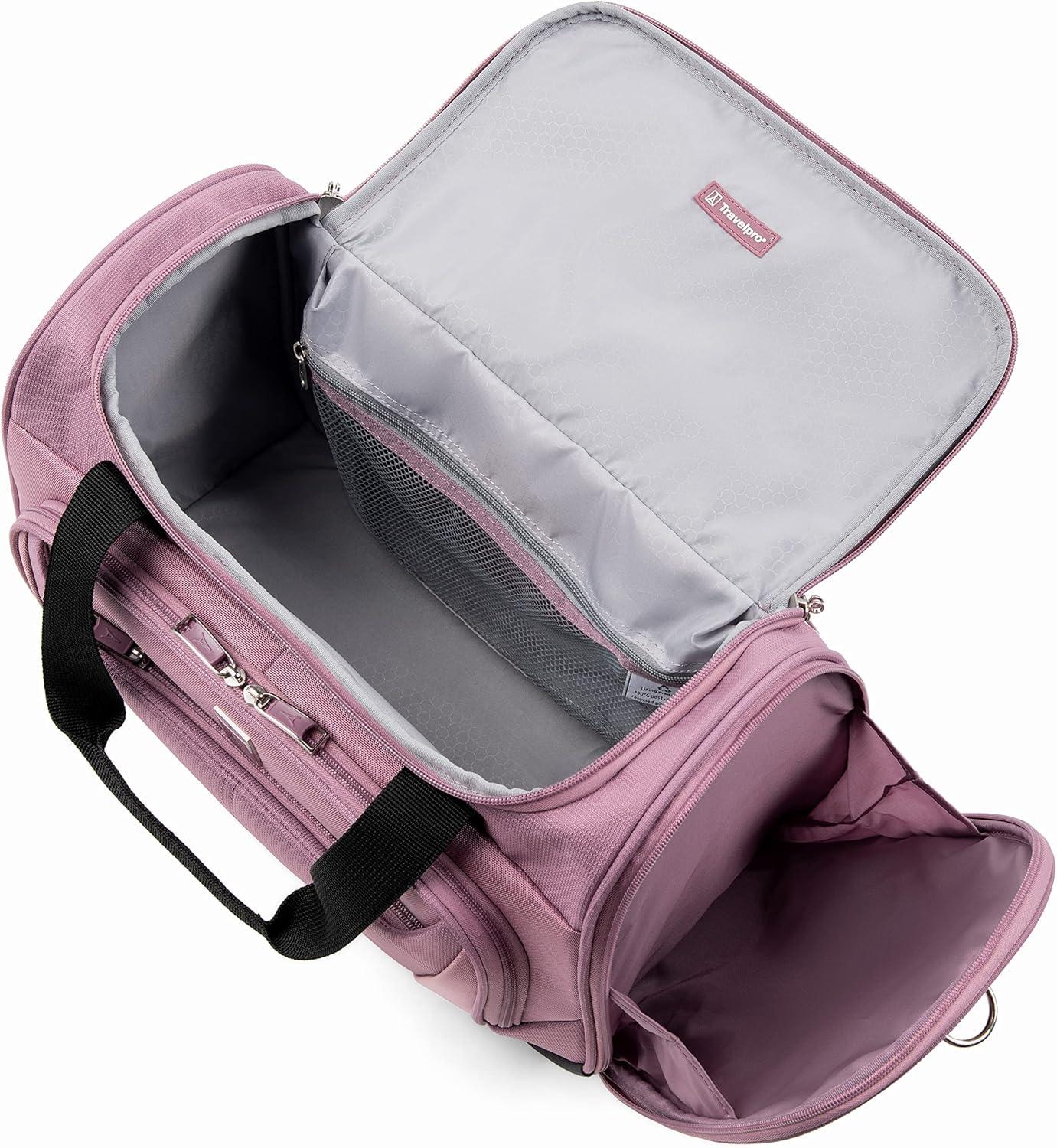 imageTravelpro Maxlite 5 Softside Lightweight Underseat CarryOn Travel Tote Overnight Weekender BagTote Orchid
