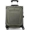 imageTravelpro Maxlite 5 Softside Expandable Luggage with 4 Spinner Wheels Lightweight Suitcase Men and Women International Slate Green Carryon 19InchSlate Green