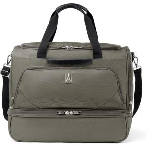Travelpro Maxlite 5 Carry on Weekender with Drop-Bottom Compartment, Lightweight Overnight Travel Duffel Bag(Slate Green)