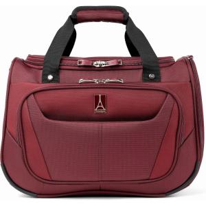 Travelpro Maxlite 5 Softside Lightweight Underseat Carry-On Travel Tote, Overnight Weekender Bag(Tote Burgundy)