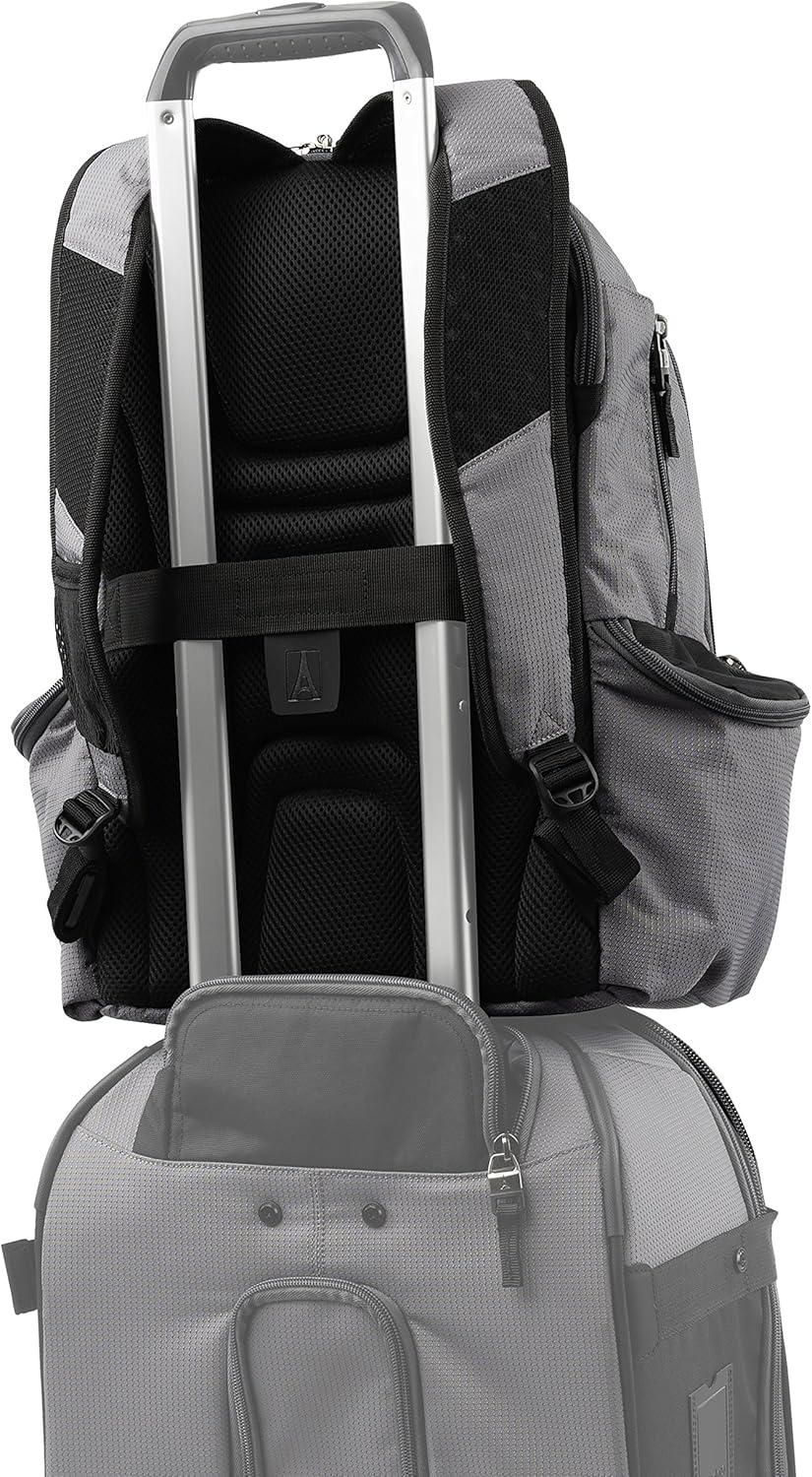 imageTravelpro Bold Lightweight Rugged Backpack Fits up to 156 inch laptop and tablet sleeve OliveBlackGreyBlack