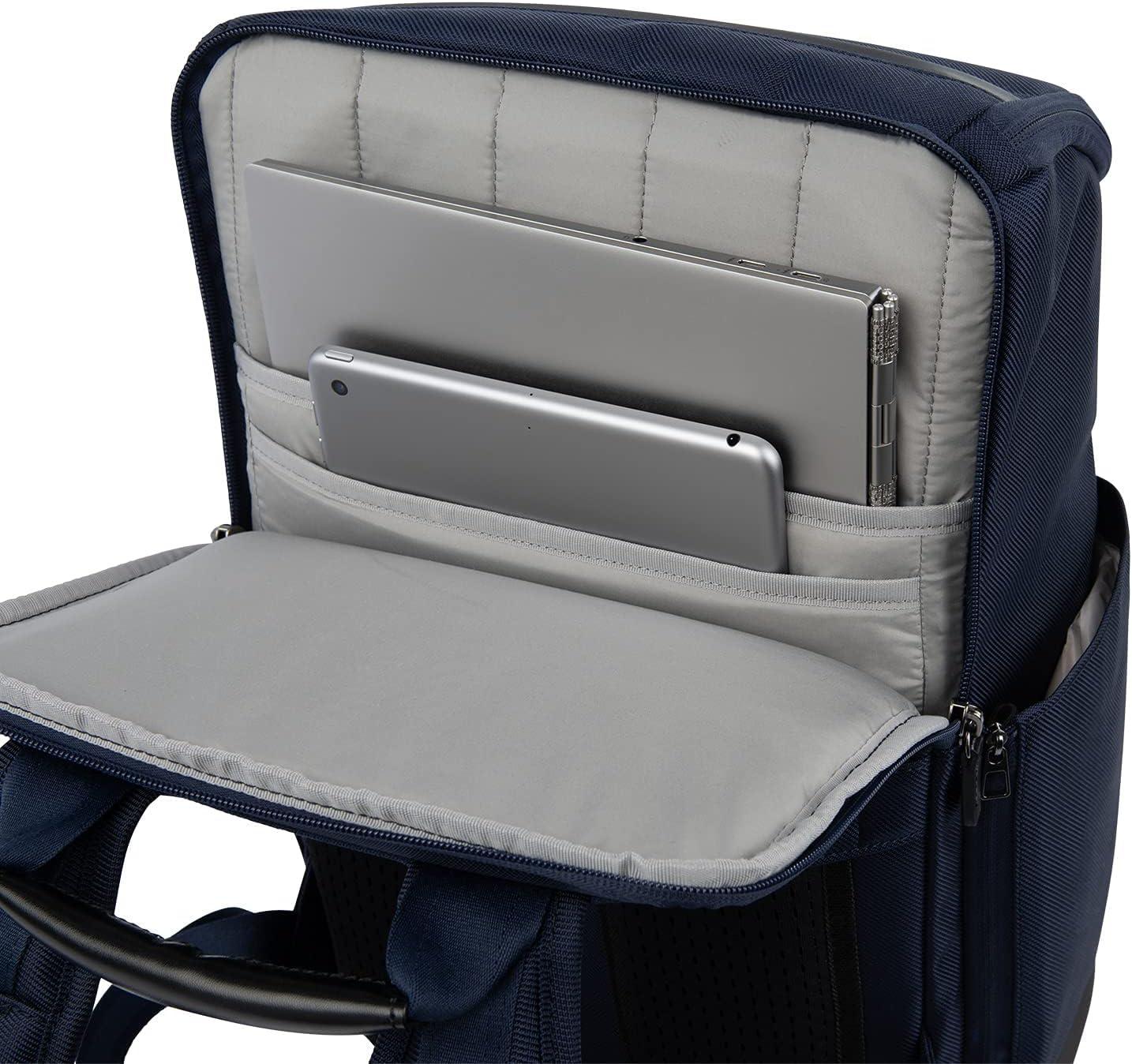 imageTravelpro Crew Executive Choice 3 Medium Top Load Backpack fits up to 156 Laptops and Tablets USB A and C Ports Men and Women Patriot BluePatriot Blue