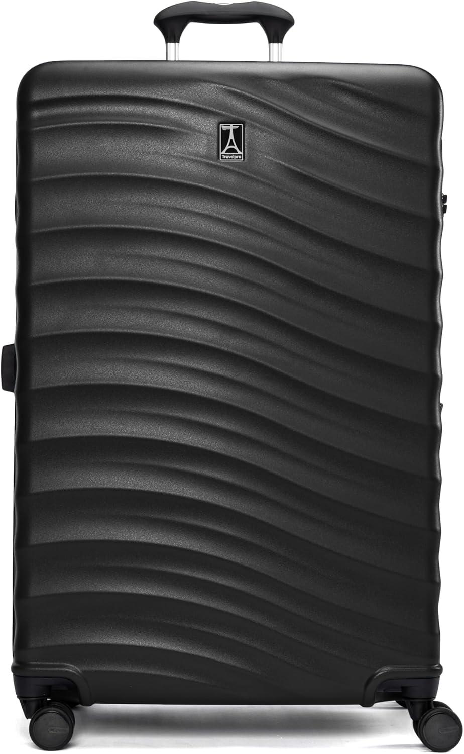 imageTravelpro Maxlite Air V2 Hardside Expandable Carry on Luggage 8 Spinner Wheels Lightweight Hard Shell Suitcase TSA lock Black Compact Carry On 20InchBlack