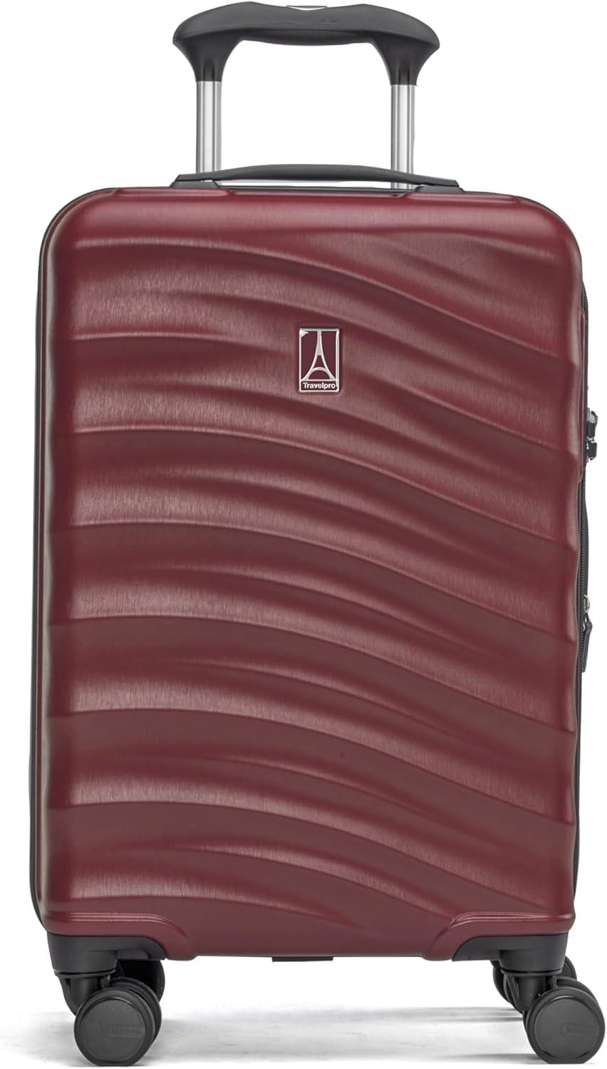 imageTravelpro Maxlite Air V2 Hardside Expandable Carry on Luggage 8 Spinner Wheels Lightweight Hard Shell Suitcase TSA lock Black Compact Carry On 20InchCabernet