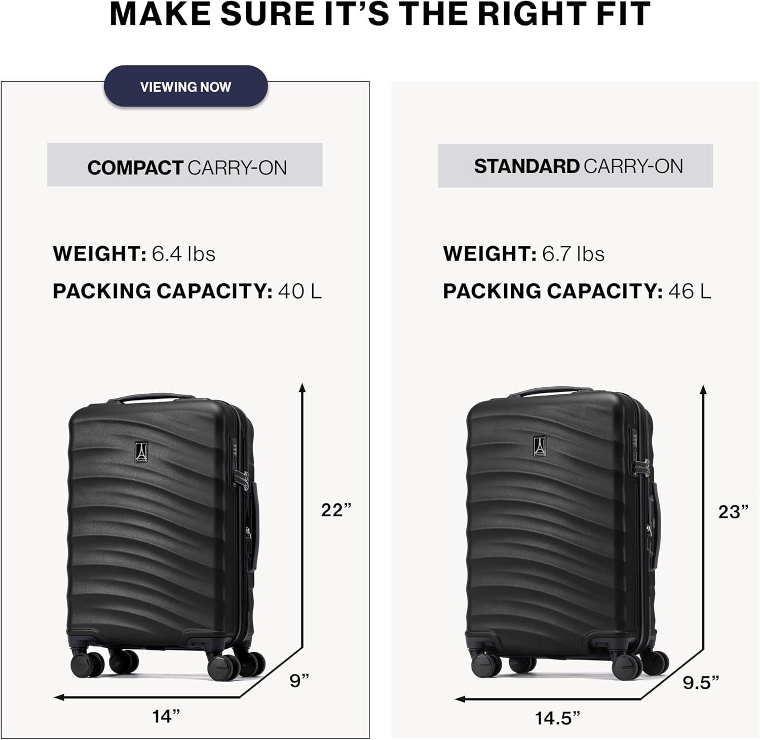 imageTravelpro Maxlite Air V2 Hardside Expandable Carry on Luggage 8 Spinner Wheels Lightweight Hard Shell Suitcase TSA lock Black Compact Carry On 20InchCabernet