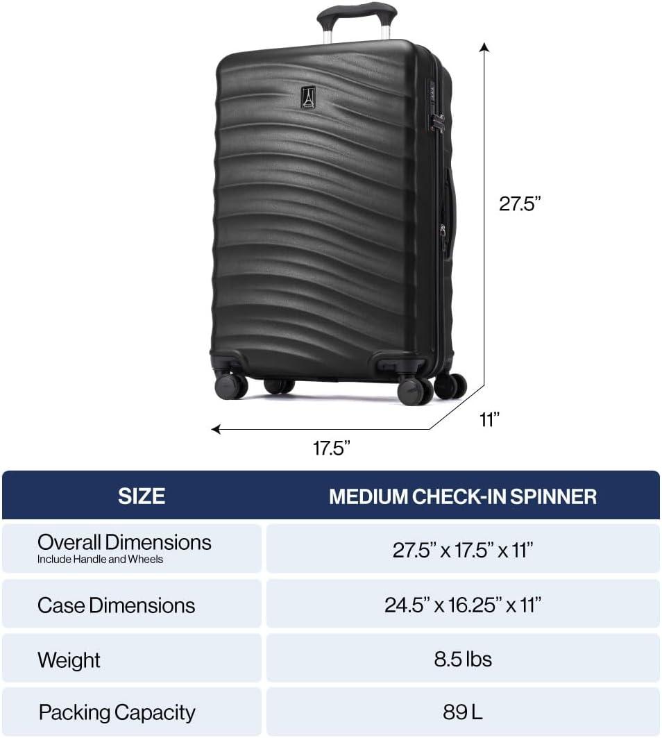 imageTravelpro Maxlite Air V2 Hardside Expandable Carry on Luggage 8 Spinner Wheels Lightweight Hard Shell Suitcase TSA lock Black Compact Carry On 20InchEnsign Blue