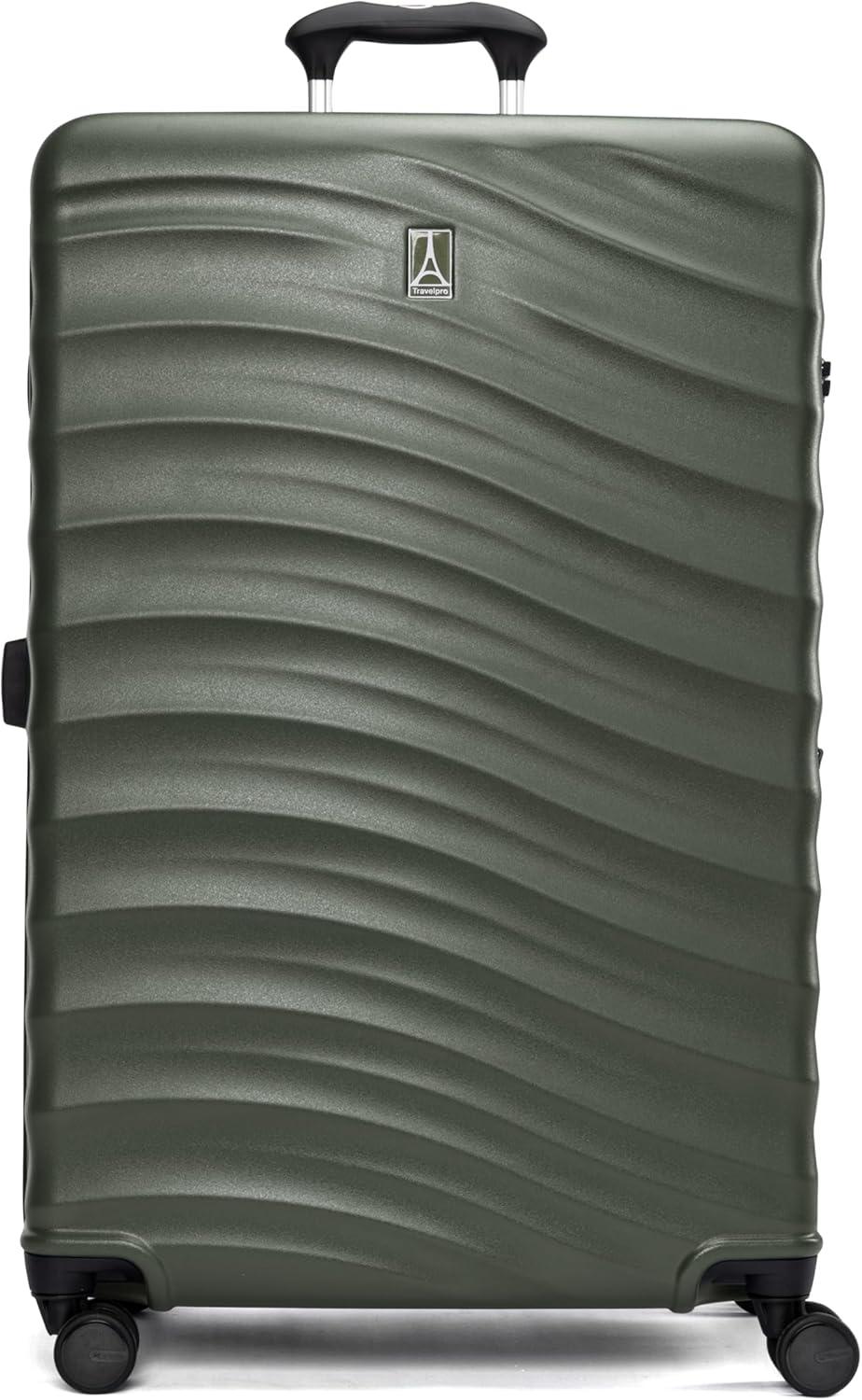 imageTravelpro Maxlite Air V2 Hardside Expandable Carry on Luggage 8 Spinner Wheels Lightweight Hard Shell Suitcase TSA lock Black Compact Carry On 20InchSlate Green