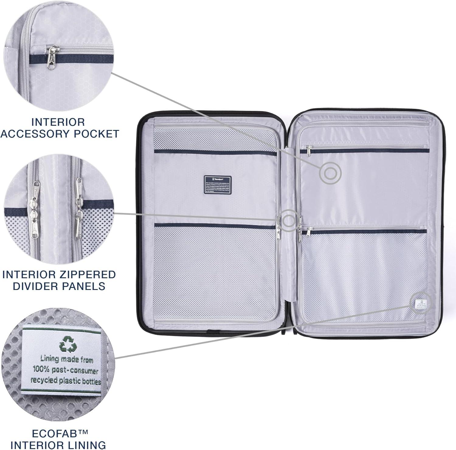 imageTravelpro Maxlite Air V2 Hardside Expandable Carry on Luggage 8 Spinner Wheels Lightweight Hard Shell Suitcase TSA lock Black Compact Carry On 20InchShadow Grey