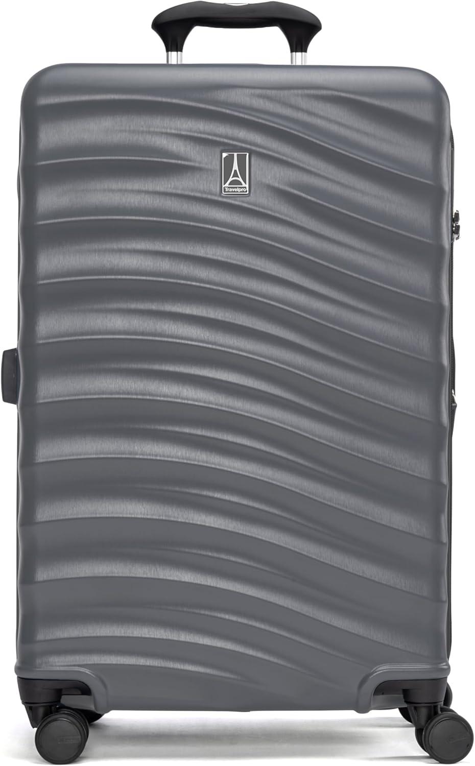 imageTravelpro Maxlite Air V2 Hardside Expandable Carry on Luggage 8 Spinner Wheels Lightweight Hard Shell Suitcase TSA lock Black Compact Carry On 20InchShadow Grey