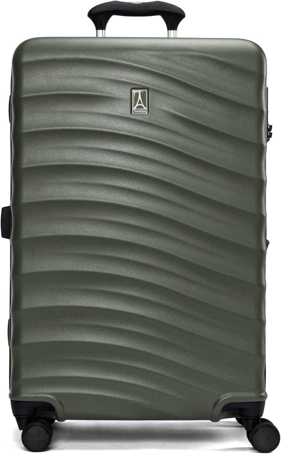 imageTravelpro Maxlite Air V2 Hardside Expandable Carry on Luggage 8 Spinner Wheels Lightweight Hard Shell Suitcase TSA lock Black Compact Carry On 20InchSlate Green