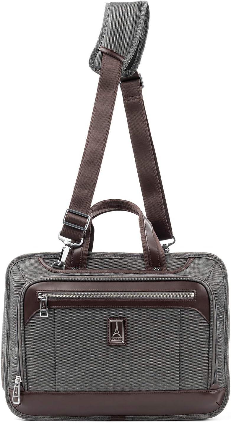 imageTravelpro Platinum Elite Expandable Business Laptop Briefcase Fits up to 156 Laptop Work School Travel Men and WomenVintage Grey