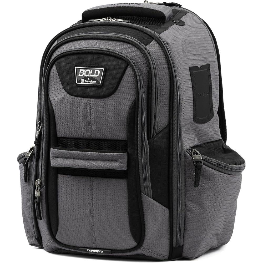imageTravelpro Bold Lightweight Rugged Backpack Fits up to 156 inch laptop and tablet sleeve OliveBlackGreyBlack