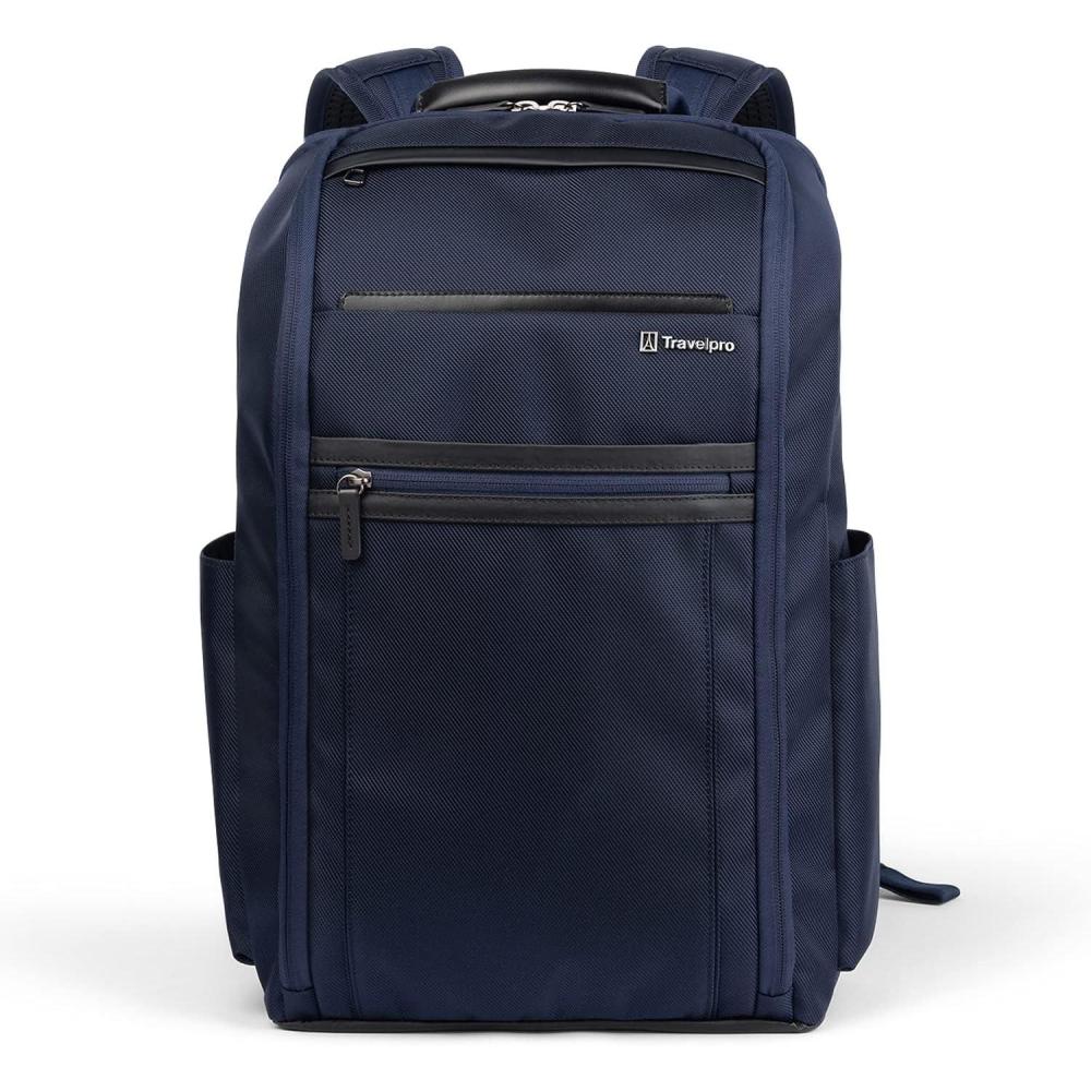 imageTravelpro Crew Executive Choice 3 Slim Backpack fits up to 156 Laptops and Tablets Men and Women WaterResistant Patriot BluePatriot Blue