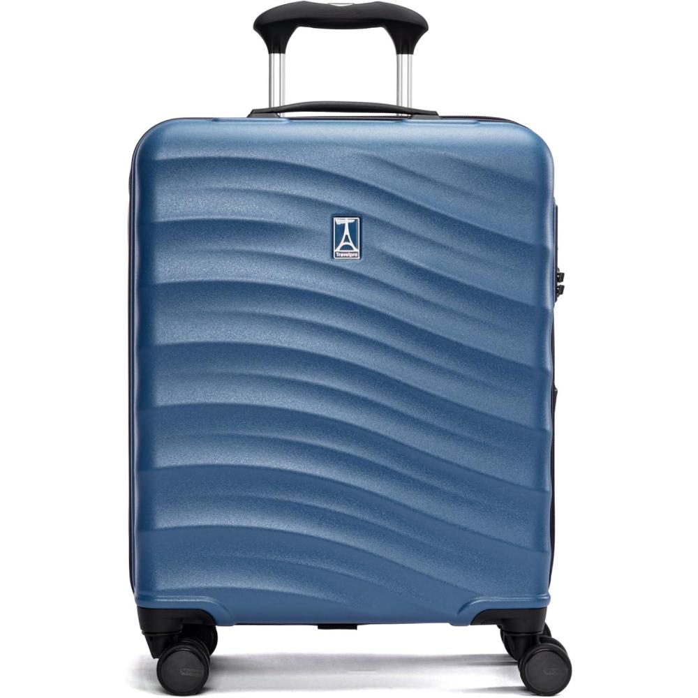 imageTravelpro Maxlite Air V2 Hardside Expandable Carry on Luggage 8 Spinner Wheels Lightweight Hard Shell Suitcase TSA lock Black Compact Carry On 20InchEnsign Blue