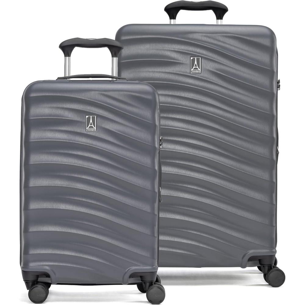 imageTravelpro Maxlite Air V2 Hardside Expandable Carry on Luggage 8 Spinner Wheels Lightweight Hard Shell Suitcase TSA lock Black Compact Carry On 20InchShadow Grey