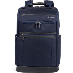 Travelpro Crew Executive Choice 3 Medium Top Load Backpack fits up to 15.6 Laptops and Tablets, USB A and C Ports, Men and Women, Patriot Blue(Patriot Blue)
