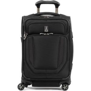 Travelpro Crew Versapack Softside Expandable 8 Spinner Wheel Checked Luggage, Men and Women, Titanium Grey, Checked Large 29-Inch(Jet Black)