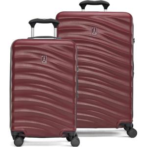 Travelpro Maxlite Air V2 Hardside Expandable Carry on Luggage, 8 Spinner Wheels, Lightweight Hard Shell Suitcase, TSA lock, Black, Compact Carry On 20-Inch(Cabernet)