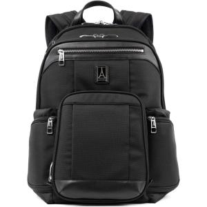 Travelpro Platinum Elite Business Laptop Backpack, Fits up to 17.5 Inch Laptop, Work, Travel, Men and Women, Shadow Black(Shadow Black)