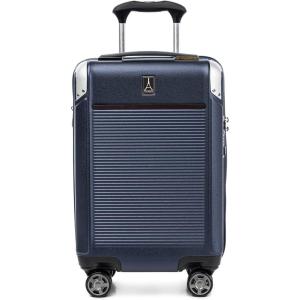 Travelpro Platinum Elite Hardside Expandable Carry on Luggage, 8 Wheel Spinner, TSA Lock, Hard Shell Polycarbonate Suitcase, True Navy Blue, Compact Carry on 20-Inch(True Navy Blue)