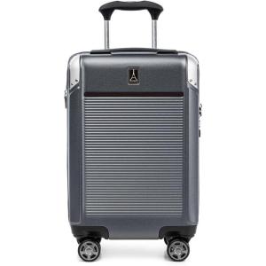 Travelpro Platinum Elite Hardside Expandable Carry on Luggage, 8 Wheel Spinner, TSA Lock, Hard Shell Polycarbonate Suitcase, True Navy Blue, Compact Carry on 20-Inch(Vintage Grey)