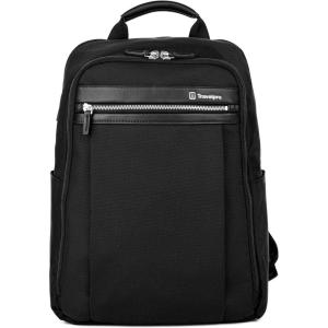 Travelpro Platinum Elite Slim Laptop Travel Backpack, Fits up to 16 Inch Laptop, Business, Water Resistant, Men and Women, Vintage Grey(Black)