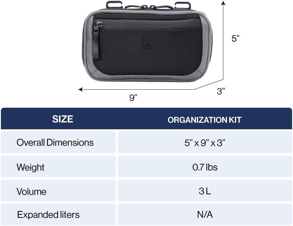 imageTravelpro Altitude Travel Essentials Organizaton Kit Men and WomenAviator Navy