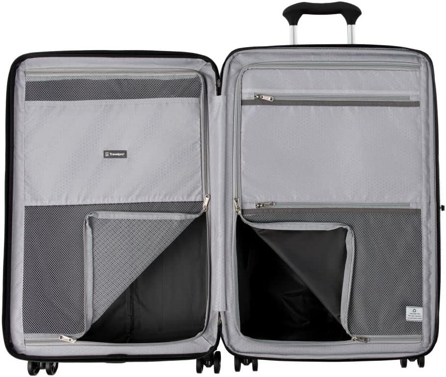 imageTravelpro Maxlite Air Hardside Expandable Carry on Luggage 8 Spinner Wheels Lightweight Hard Shell Polycarbonate Suitcase Orchid Pink Purple Carry On 21InchBlack