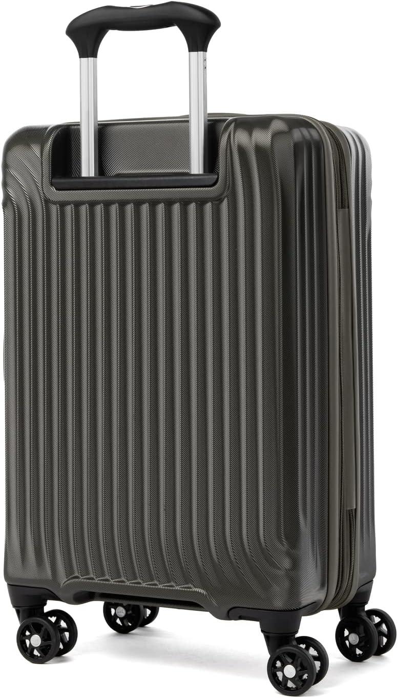 imageTravelpro Maxlite Air Hardside Expandable Carry on Luggage 8 Spinner Wheels Lightweight Hard Shell Polycarbonate Suitcase Orchid Pink Purple Carry On 21InchSlate Green