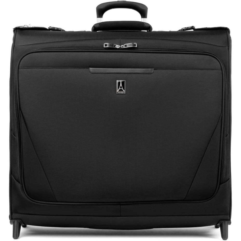 imageTravelpro Maxlite Lightweight Checkin Upright 2Wheel Rolling Garment Bag 24Inch  BlackBlack