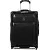 imageTravelpro Platinum Elite Softside Expandable Carry on Luggage 2 Wheel Upright Suitcase USB Port Men and Women International Shadow Black Carry On 20InchShadow Black