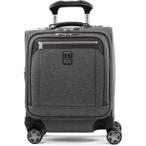 Travelpro Platinum Elite Carry-on Spinner Tote Bag with USB Port, Shadow Black, 16-Inch(Vintage Grey)
