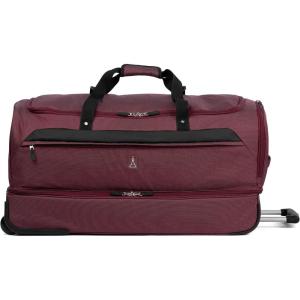 Travelpro Roadtrip 30 Drop-Bottom Rolling Duffel with Packing Cubes(Burgundy)