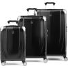 imageTravelpro Pathways 3 Hardside Expandable Luggage 8 Spinner Wheels Lightweight Hard Shell Suitcase 3 Piece Set 212528 Royal BlueBlack Knight