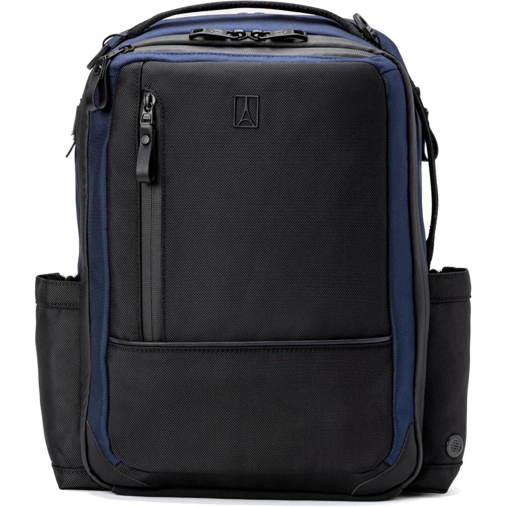 imageTravelpro Altitude Slim Expandable Travel Laptop Backpack 2024L 16 Inch Laptop Water Resistant Work Business Men and Women Stellar NavyGreyAviator Navy