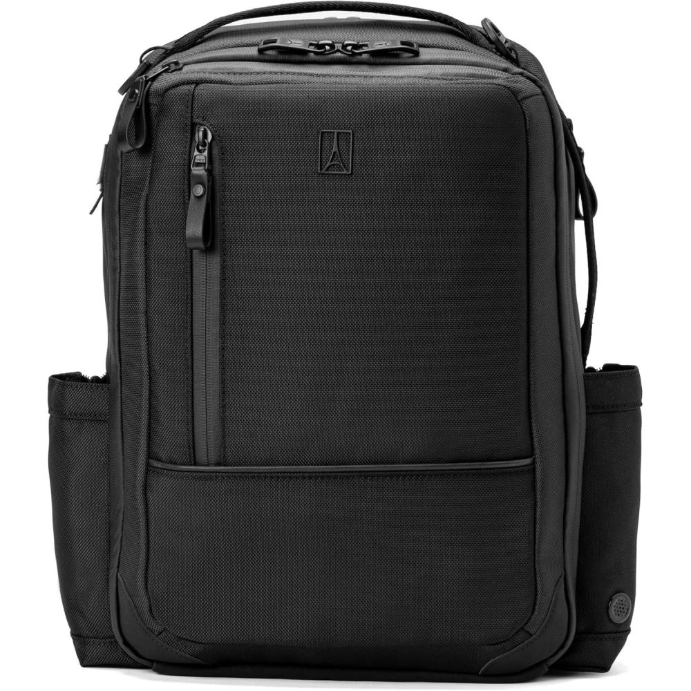 imageTravelpro Altitude Slim Expandable Travel Laptop Backpack 2024L 16 Inch Laptop Water Resistant Work Business Men and Women Stellar NavyGreyJet Black