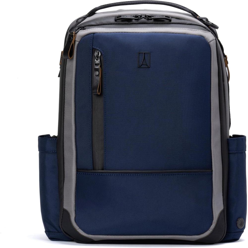 imageTravelpro Altitude Slim Expandable Travel Laptop Backpack 2024L 16 Inch Laptop Water Resistant Work Business Men and Women Stellar NavyGreyStellar NavyGrey