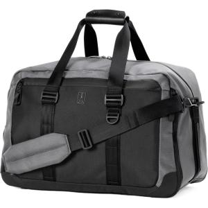 Travelpro Altitude Double Expansion Travel Duffel Bag, 40-48L, Weekender, Overnight, Water Resistant, Men and Women(Falcon Grey)