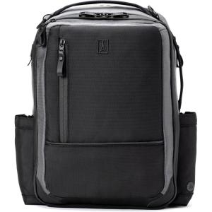 Travelpro Altitude Slim Expandable Travel Laptop Backpack 20-24L, 16 Inch Laptop, Water Resistant, Work, Business, Men and Women, Stellar Navy/Grey(Falcon Grey)