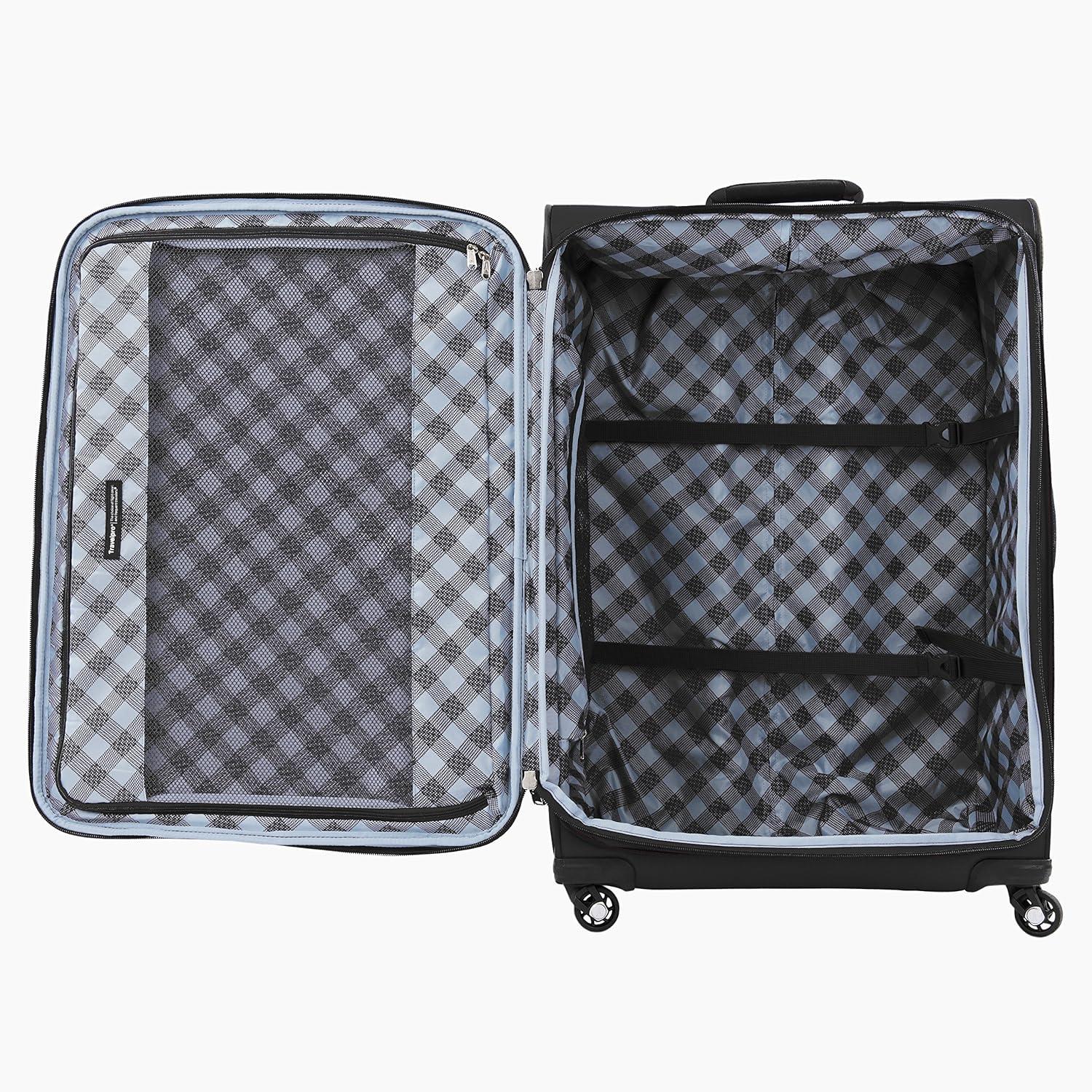imageTravelpro Maxlite 5 3PC Set Intl CarryOn amp 29 Exp Spinners with Travel Pillow BlackBlack