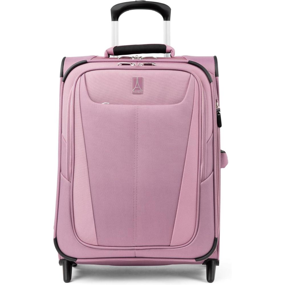 imageTravelpro Maxlite 5 Softside Expandable Upright 2 Wheel Carryon Luggage Lightweight 21Inch  BlackOrchid Pink Purple