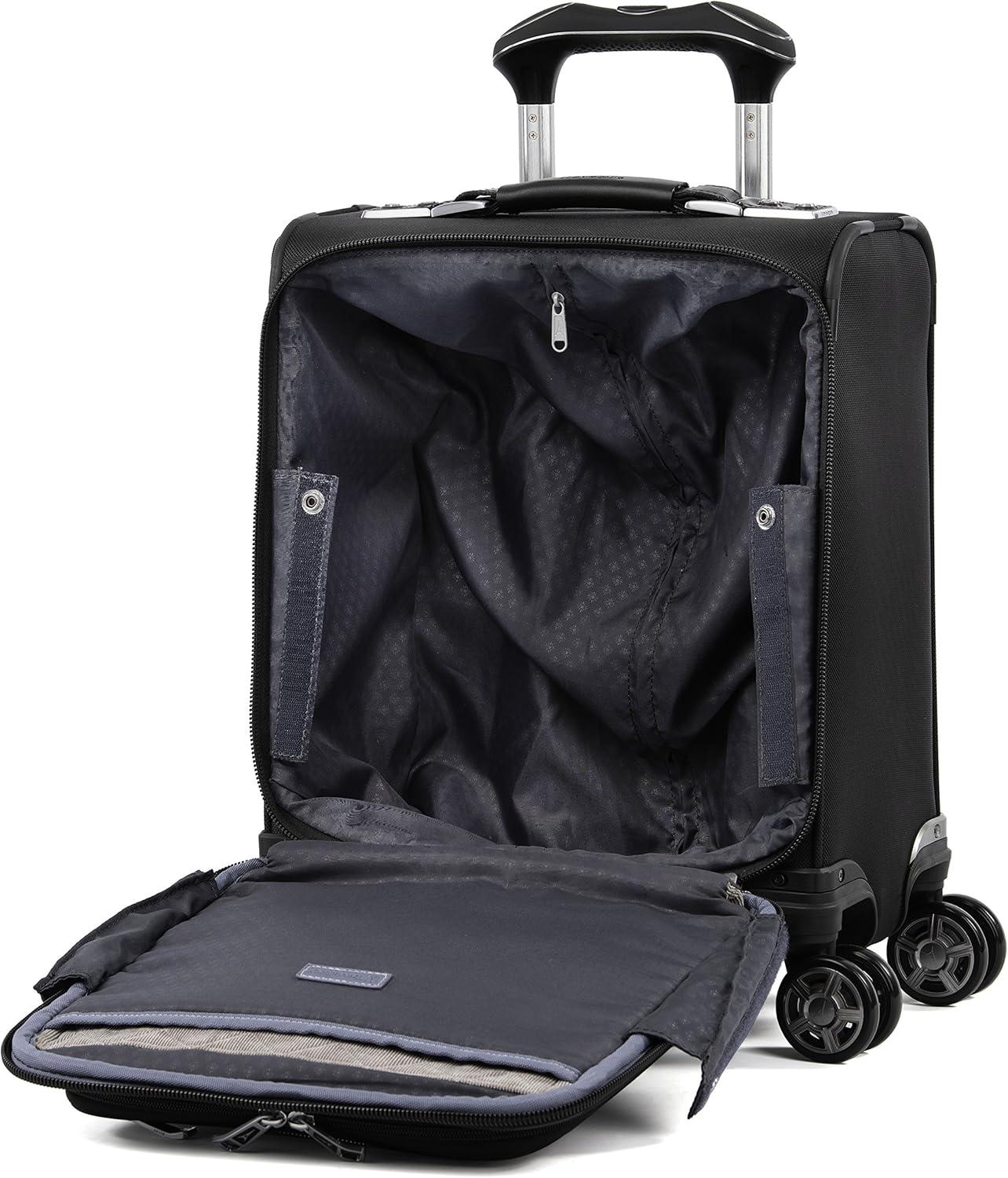 imageTravelpro Platinum Elite Underseat Spinner Tote Bag with USB PortShadow Black