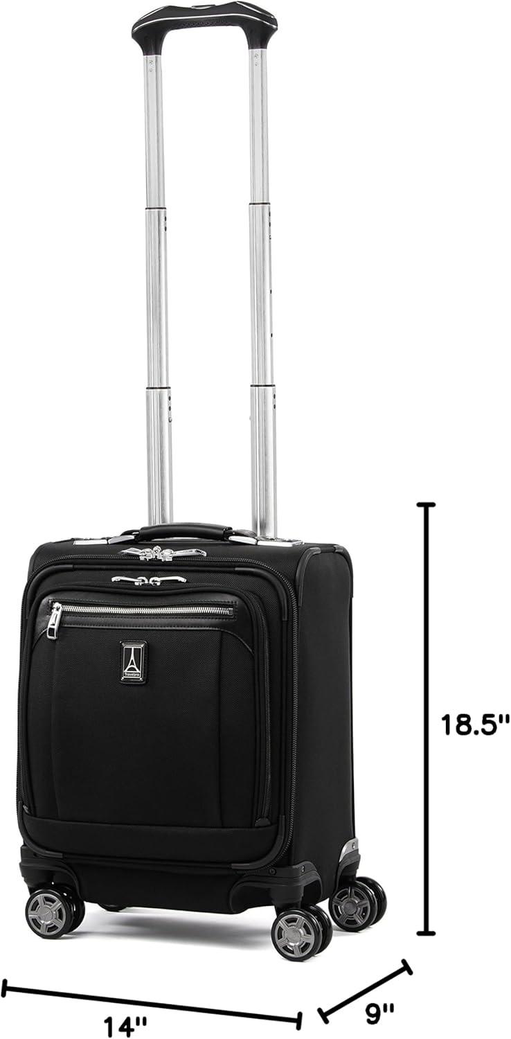 imageTravelpro Platinum Elite Underseat Spinner Tote Bag with USB PortShadow Black