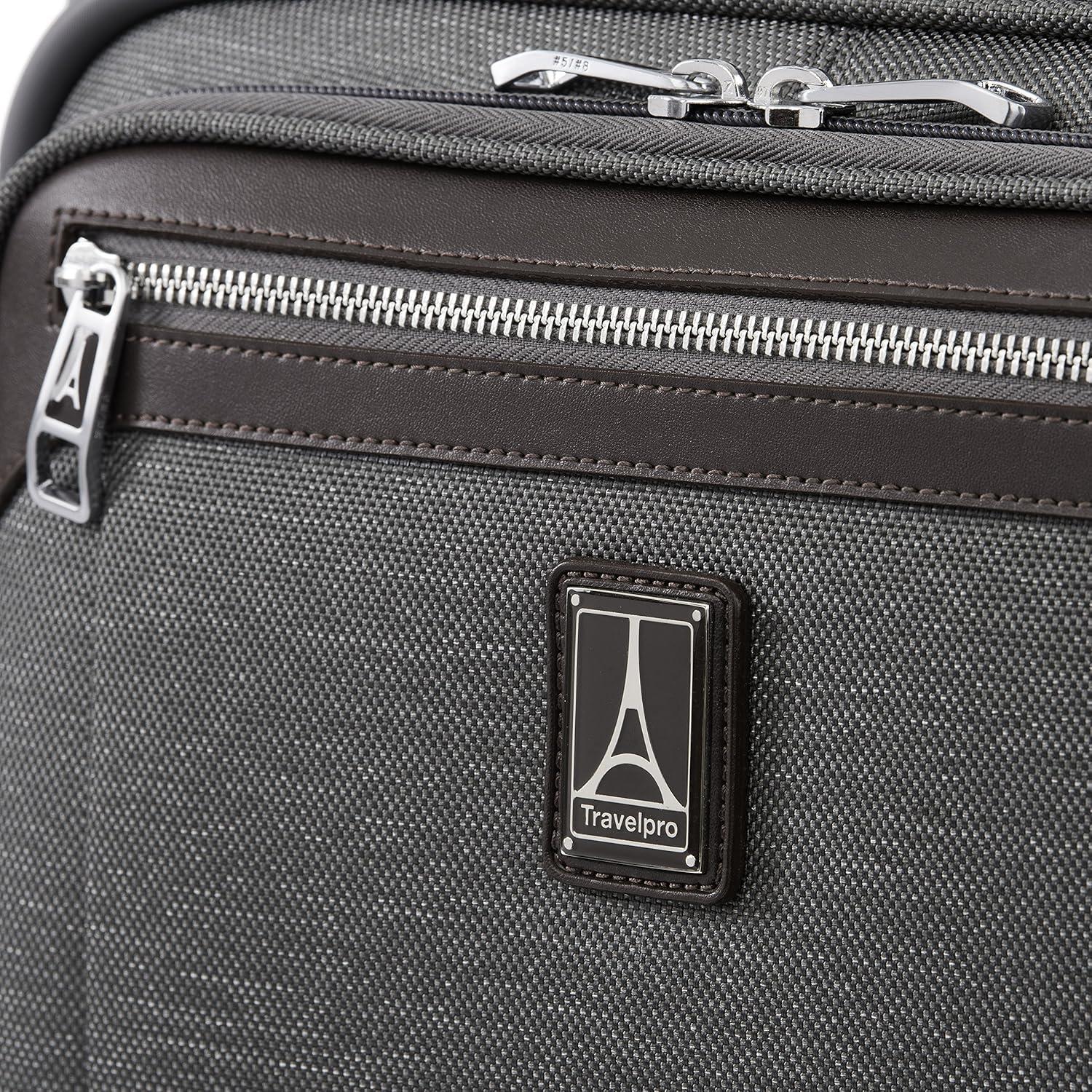 imageTravelpro Platinum Elite Underseat Spinner Tote Bag with USB PortVintage Grey