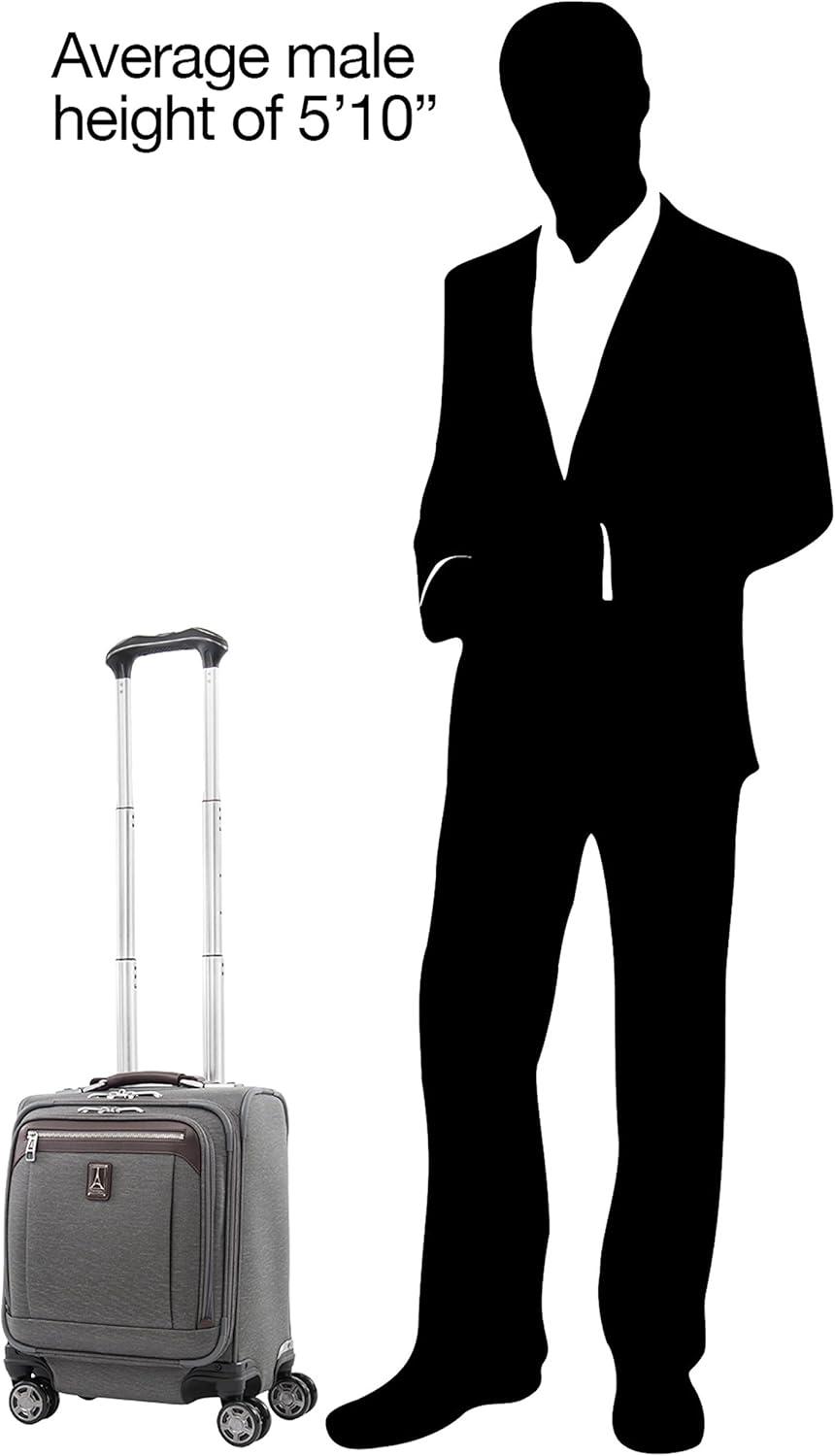 imageTravelpro Platinum Elite Underseat Spinner Tote Bag with USB PortVintage Grey