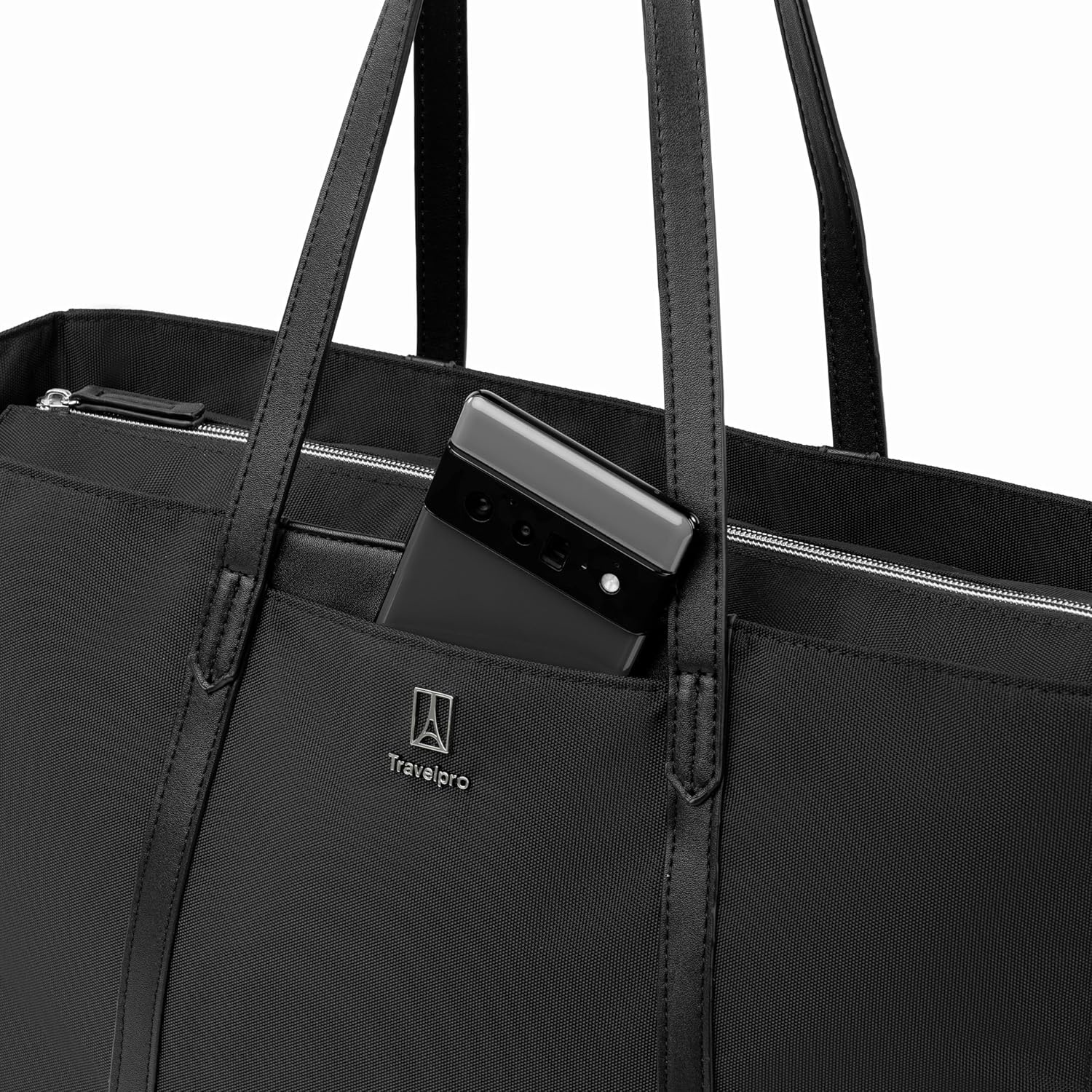 image:imageTravelpro Maxlite Softside Lightweight Womens CarryOn Tote Bag Fits up to 16 Laptop Work School Travel Black