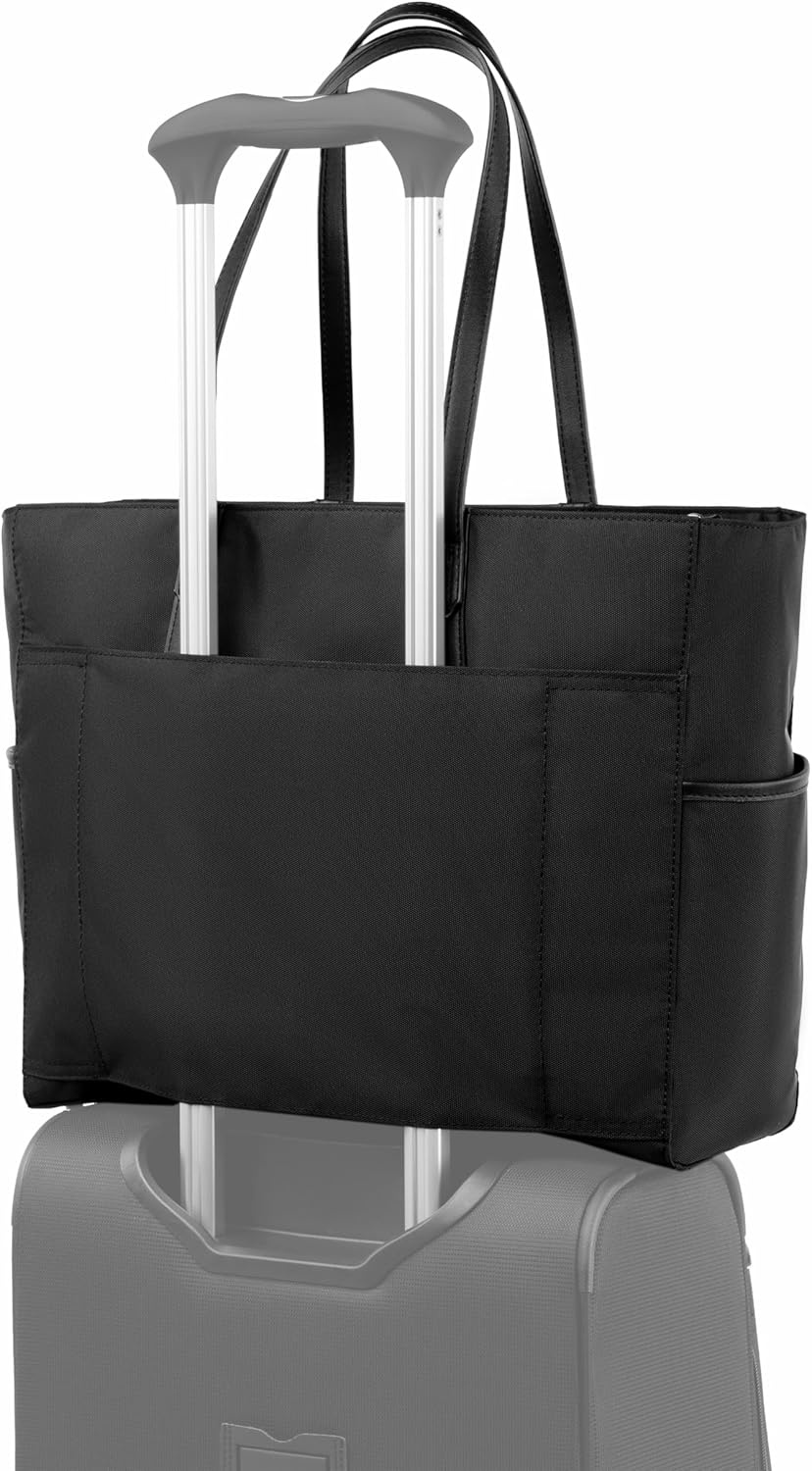 image:imageTravelpro Maxlite Softside Lightweight Womens CarryOn Tote Bag Fits up to 16 Laptop Work School Travel Black