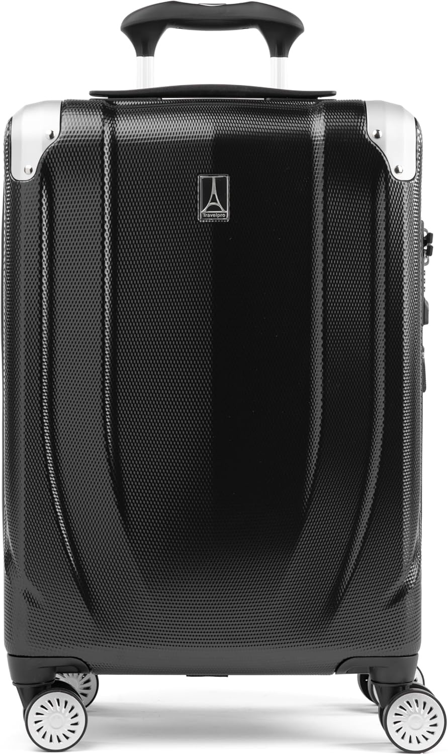 image:imageTravelpro Pathways 3 Hardside Expandable Luggage 8 Spinner Wheels Lightweight Hard Shell Suitcase 2 Piece Set 2125 ChampagneBlack Knight