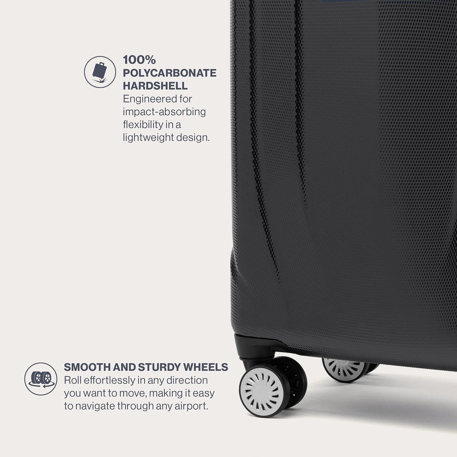 image:imageTravelpro Pathways 3 Hardside Expandable Luggage 8 Spinner Wheels Lightweight Hard Shell Suitcase 2 Piece Set 2125 ChampagneBlack Knight